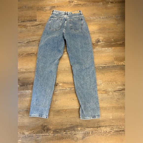 White fox jeans, never worn, washed once - Picture 3 of 4